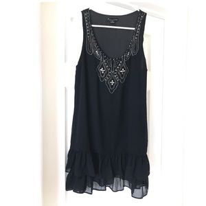 Forever21 black beaded dress